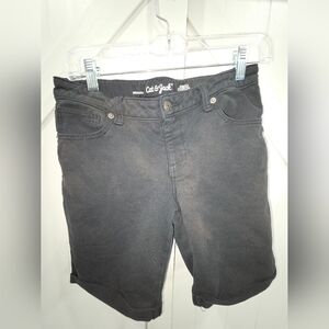 Cat & Jack Black Denim Shorts